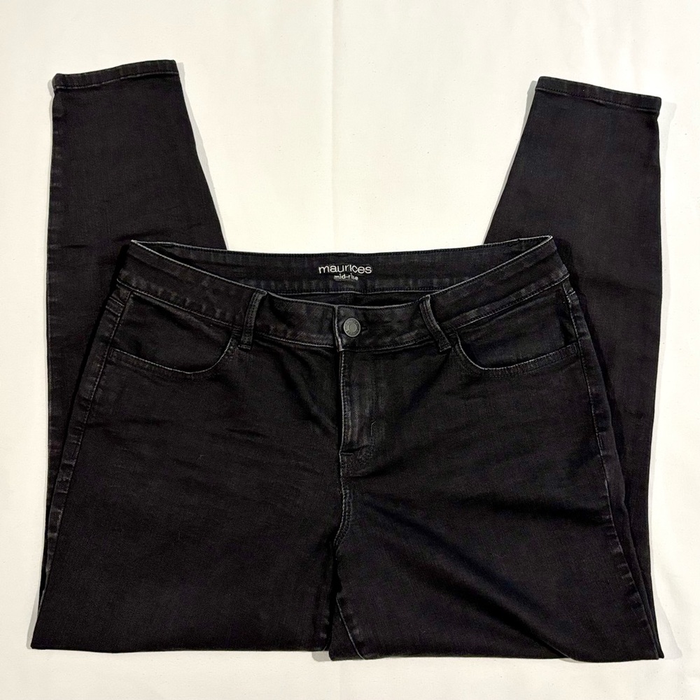 Maurice’s Everflex Super Skinny Curvy High Rise Jean - Size XL